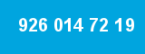 926 014 72 19 926 014 72 19